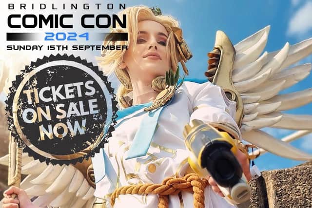 Bridlington Comic Con will be based at Bridlington Spa and will take place on September 15, from 12pm until 4pm.