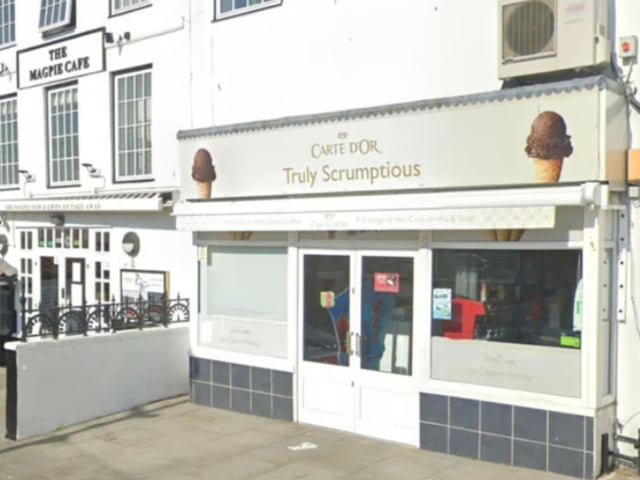 Truly Scrumptious is located on Pier Road in Whitby,