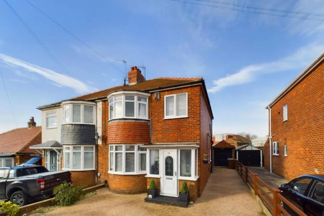 This three bedroom semi-detached house is for sale with Hunters for £260,000.