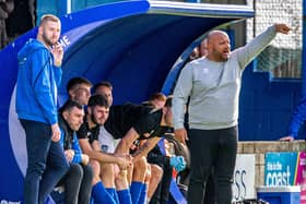 Whitby Town have parted ways with boss Nathan Haslam.
