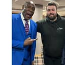 Frank Bruno (Left), Ricky Hatton (Right) and Shane Green (Centre) are getting ready for the exciting boxing themed event at Bridlington Spa.