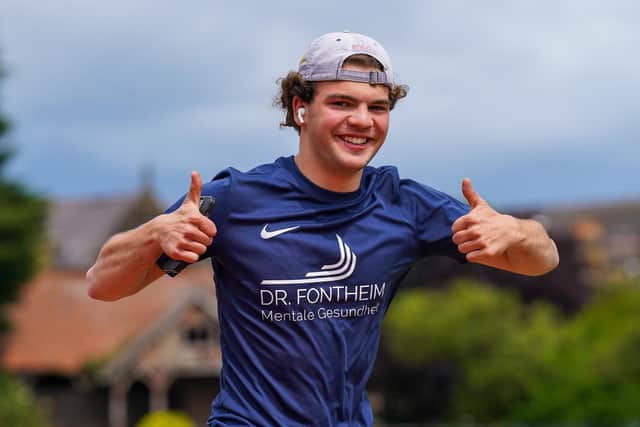Scarborough College students took part in a 24-hour run to continue the support for Phil Wilson’s recovery.