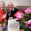 Hunmanby couple Margaret and Paul Norton celebrate their diamond wedding anniversary. picture: Richard Ponter