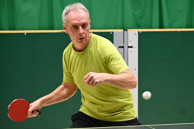 Paul Harper shot a brace for Spin Doctors in Division Two.  Photo by Tony Wigley