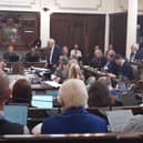 The full meeting of North Yorkshire Council.
Picture: LDRS