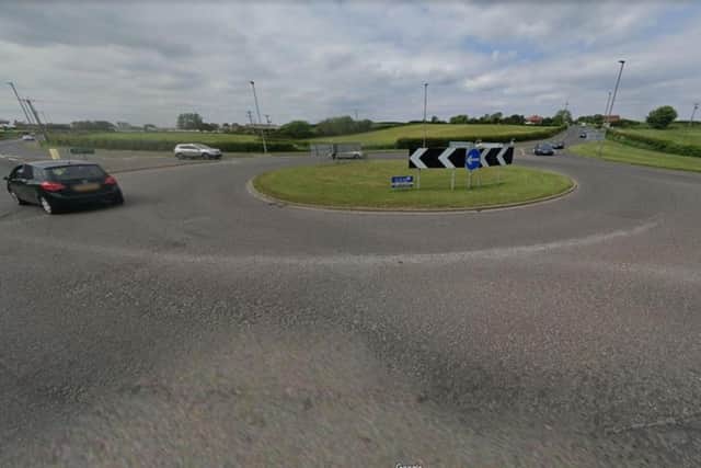 North Yorkshire Police are appealing for witnesses after a car crash near Filey.