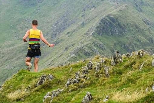 Daniel Bateson led the way at the Yorkshire 3 Peaks Fell Race.