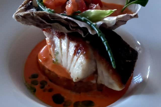 Seafood Dish from Wolds Restaurant