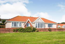 Estate agent Reeds Rains says the property is a "luxury detached bungalow with probably the best views on the Yorkshire Coast".