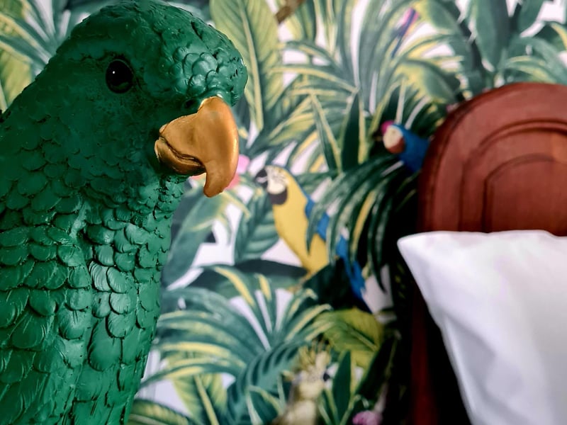 Central American birds look on ...