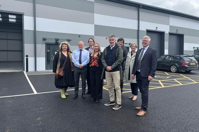 Mayor of North Yorkshire David Skaith at the official opening