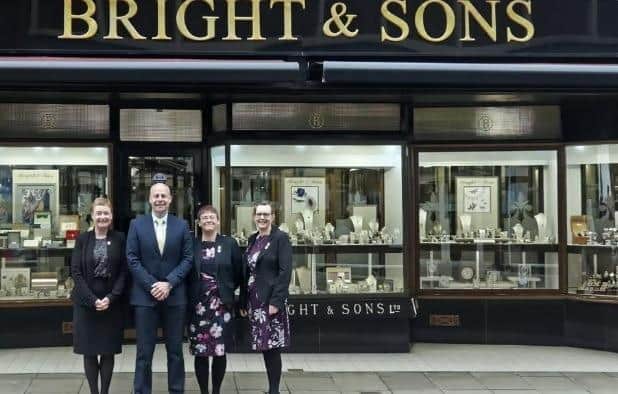 Bright & Sons stocks a range of new, vintage and antique jewellery - but is now facing a proposed closure.