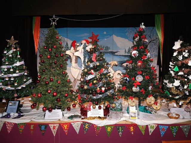 Christmas Tree Festival at St John's Burlington Methodist Church.
