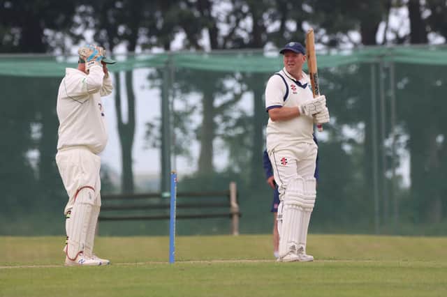 Sewerby v Ebberston 2nds was the only game to be completed in the Scarborough Beckett Cricket League on Saturday.