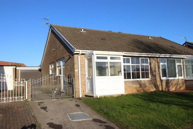 This two bedroom and one bathroom semi-detached bungalow is for sale with CPH Property Services with offers over £135,000