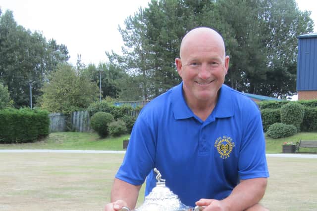 North Cliff's Alan Landers won the Hospital Cup at Hunmanby.