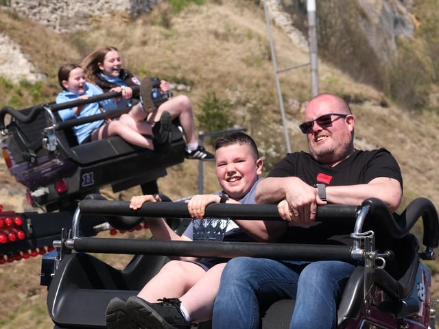 Enjoying a ride