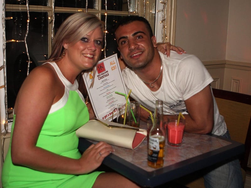 Christine and Ammar on a date night in Red Square.
132842h