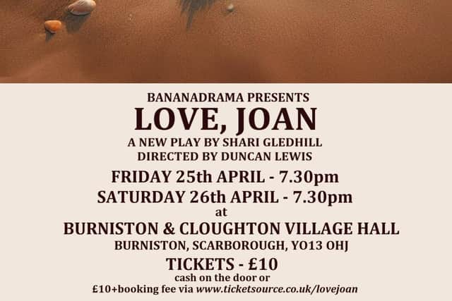 Love, Joan is on at Burniston and Cloughton Village Hall