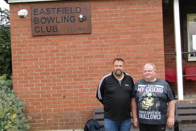 Danny Cooper & Tony Flynn won the drawn pairs merit at Eastfield.