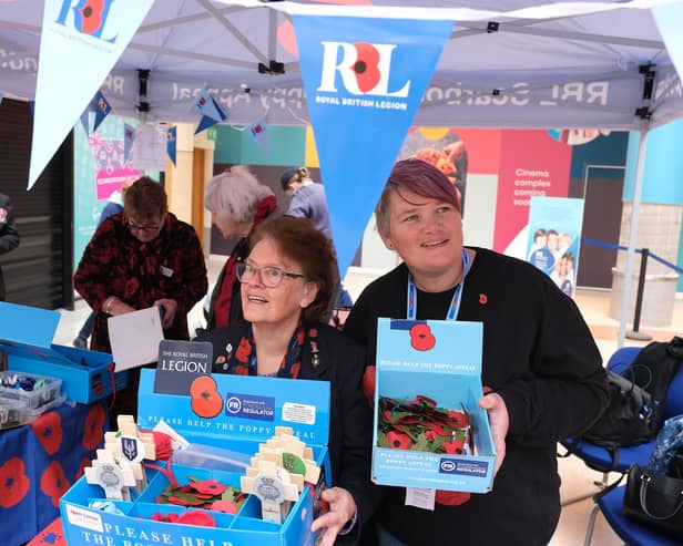 The annual Poppy Appeal launched on October 22. Photo: Richard Ponter