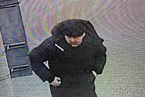 Police have released an image of a man they would like to speak to following the theft of a moped in Scarborough