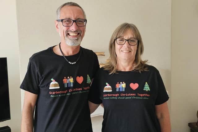 David and Karen Brown of Scarborough Christmas Together