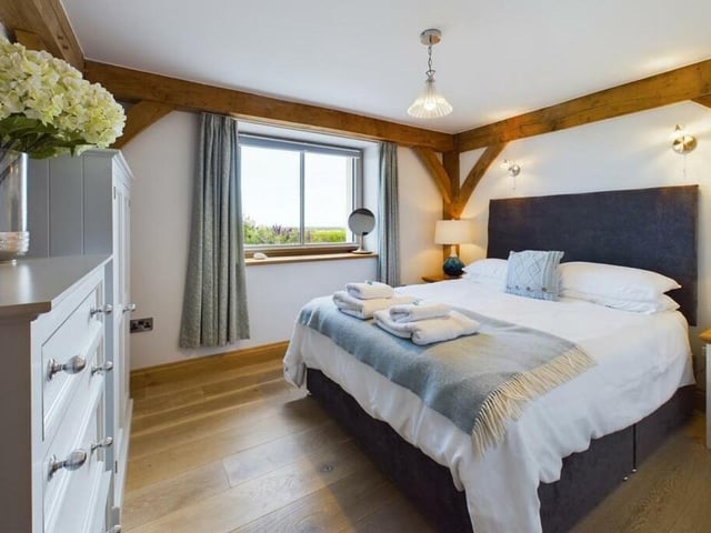 Another of the property's double bedrooms.