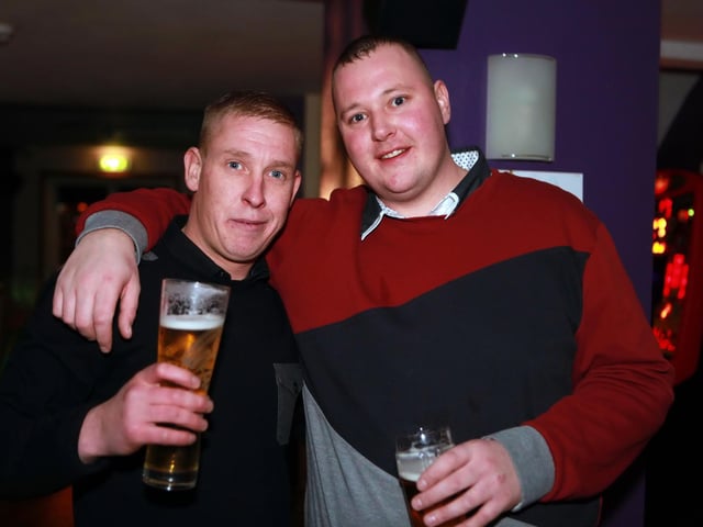 Matty and Big A celebrating Matty's 25th Birthday!