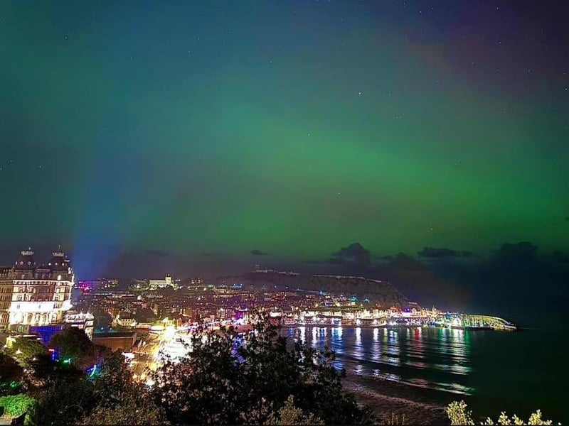A stunning photo of the Northern Lights.