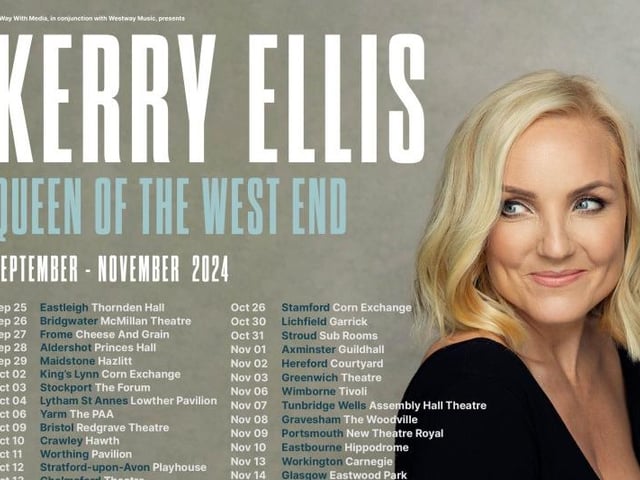 Singing songs from the biggest musicals and telling stories about how she came to play roles, this is a unique opportunity to see and hear the West End’s biggest hits in a very intimate setting on a tour! Join Kerry Ellis in the Spa Theatre on Thursday, November 21.