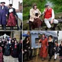 Flashback to 10 years ago: some images from Whitby Goth Weekend, April 2014.