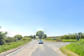 The Grindale Lane junction on the A165 near Bridlington - Image: Google Maps