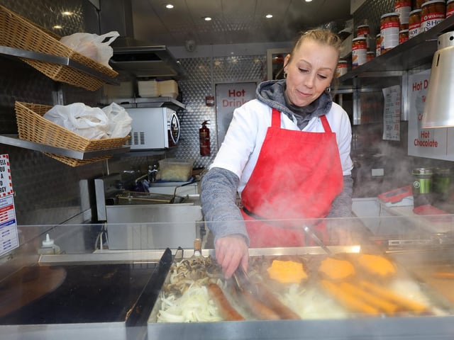 Cooking up hot dogs