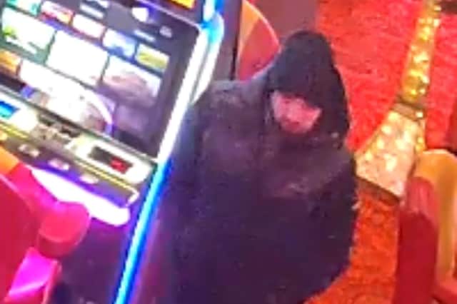 Police have issued a CCTV image of a man they would like to speak to in connection with criminal damage in Scarborough.