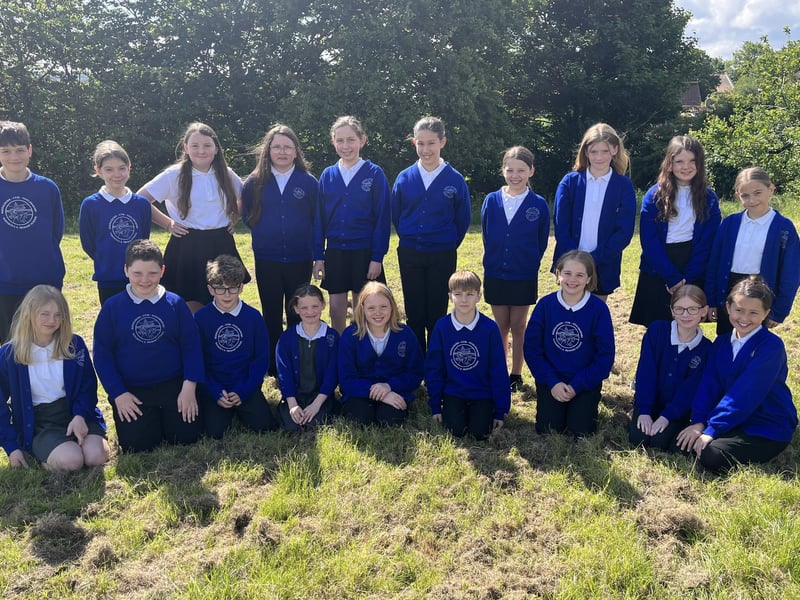 Sleights School leavers.
