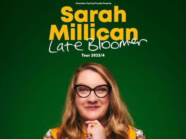 On Sunday, August 4, Sarah Millican will bring her brand new stand up show to the Spa!