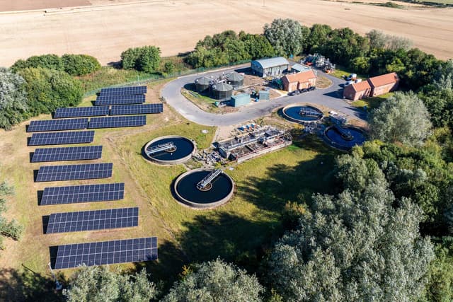 Yorkshire Water switches on renewable energy strategy at Filey