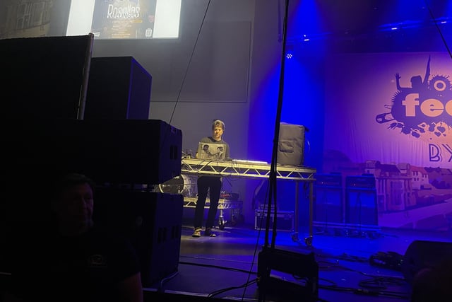 DJ Jericho Keys kept the crowd entertained between performances
