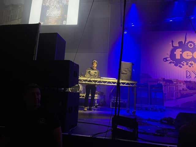 DJ Jericho Keys kept the crowd entertained between performances