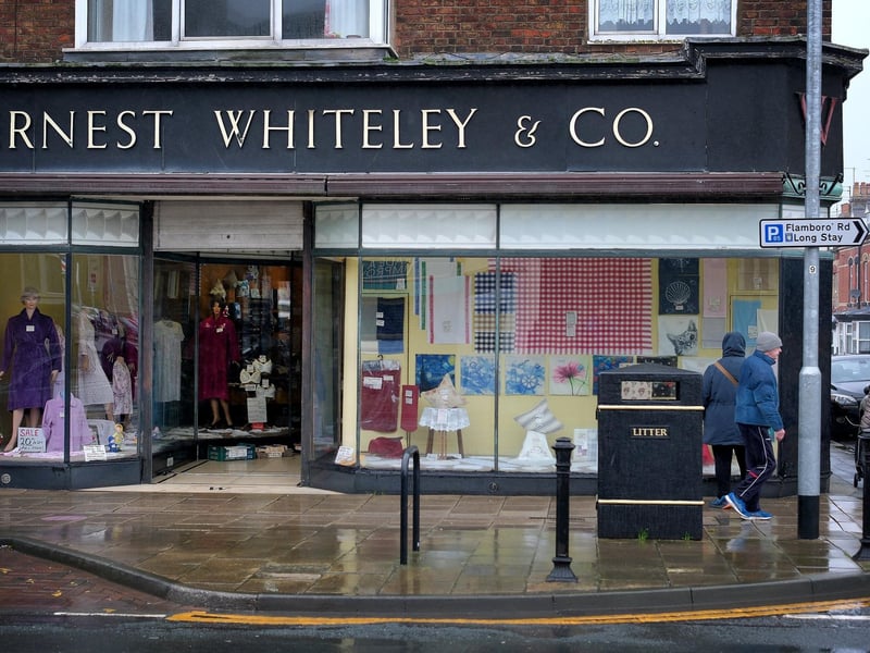 It is hoped that whoever buys the shop in the future will keep the vintage shop front that has been a staple on Bridlington's high street for so many years.