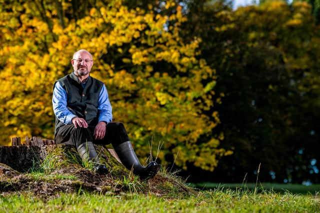 John Grimshaw, director of The Yorkshire Arboretum