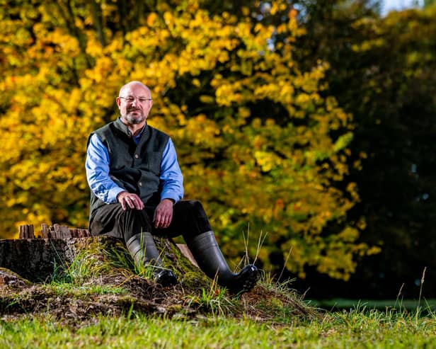 John Grimshaw, director of The Yorkshire Arboretum