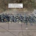 Filey Sea Wall. Gabions And Rock Armours Removal Plan. Nyc