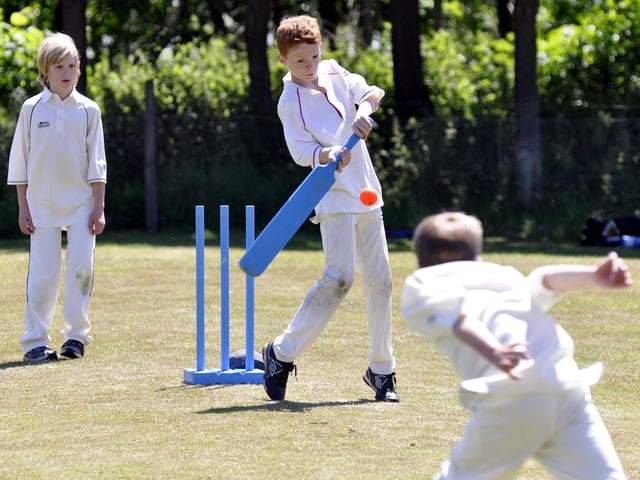 Kwik Cricket finals - Gladstone Road batting against East Ayton..
102520c
