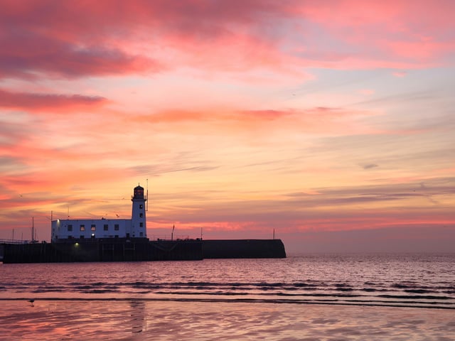 Beautiful sunrise, by Beverley Senturk.