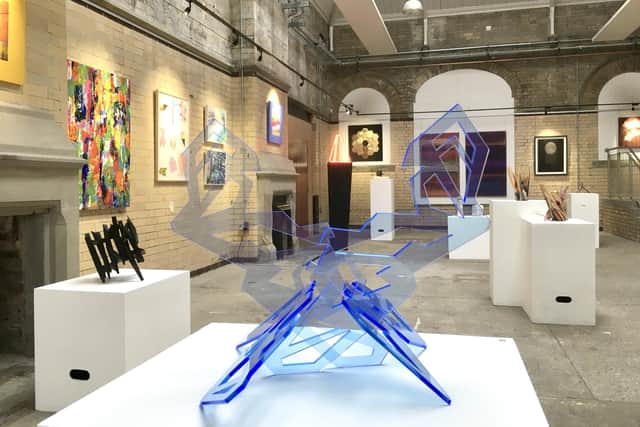 Work by members of the London Group is on show at the Old Parcels Office at Scarborough Railway Station