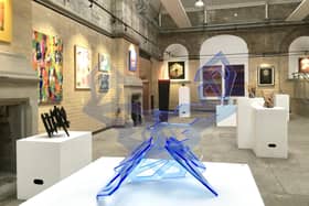 Work by members of the London Group is on show at the Old Parcels Office at Scarborough Railway Station