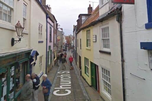 General view of Church Street, Whitby.