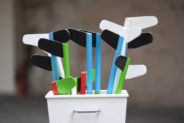 Golf clubs. Photo: Gerard Binks
